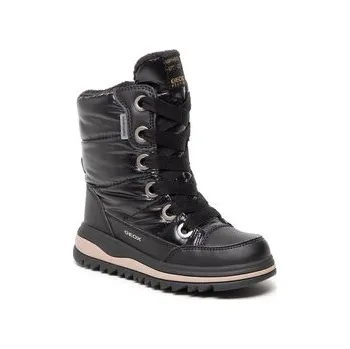 Chlapecké sněhule Sněhule Geox J Adelhide G.Babx A J16EWA 0LVBC C9999 M Černá 34