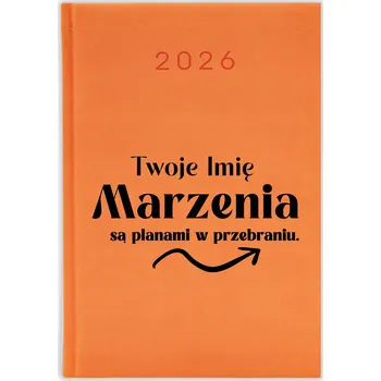 Kalendář Knižkový kalendář 2026 A5 oranžový