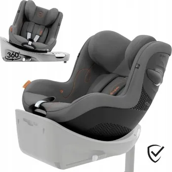 Autosedačka Autosedačka Cybex Sirona G i-Size 2023 – lávově šedá