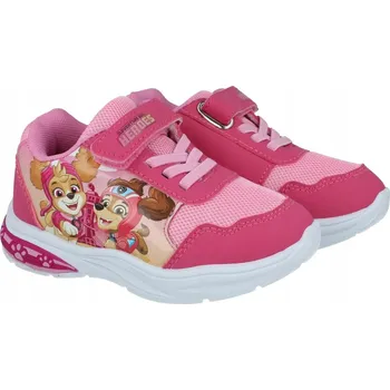 Dívčí tenisky Dívčí tenisky Tlapková patrola Skye svítící LED podrážka vel. 27
