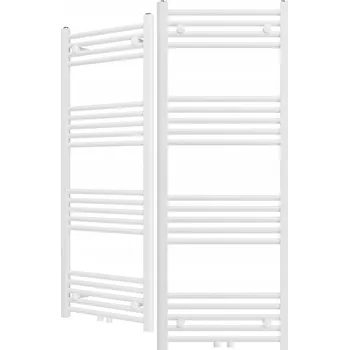 Radiátor KOUPELNOVÝ RADIÁTOR ŽEBŘÍK BÍLÝ MODERNÍ 130x50 cm RAVEN