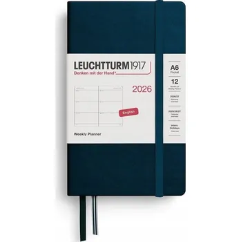 Diář Knižní diář 2026 A6 Leuchtturm1917 modrý