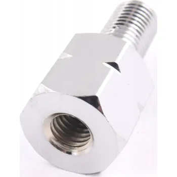 Zrcátko pro motocykl REDUKCE / ADAPTÉR ZRCÁTKA 10mm NA 8mm LEVÝ/PRAVÝ CHROM