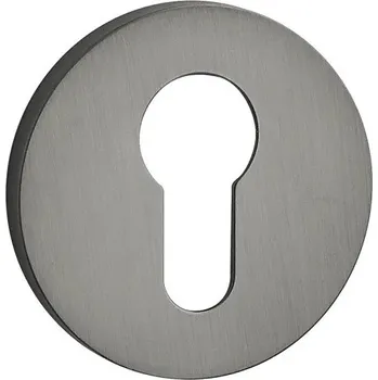 Dveřní kování Kuchinox ROZETA kulatá vložka grafitová
