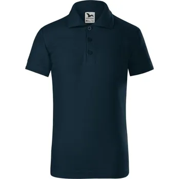 Chlapecké tričko Pique Polo polokošile dětská 110 cm/4 roky námořní modrá