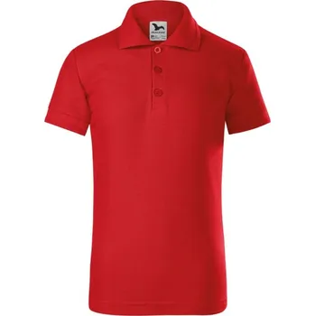 Chlapecké tričko Pique Polo polokošile dětská 110 cm/4 roky červená