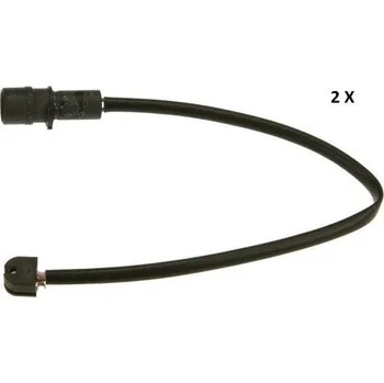 Brzdová destička Výstražný kontakt, opotřebení obložení TRW GIC290