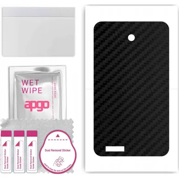 Pouzdro na mobilní telefon Fólie / Ochranná fólie s texturou karbonu na ZADNÍ stranu pro Asus Fonepad K004 - Barva: Karbon