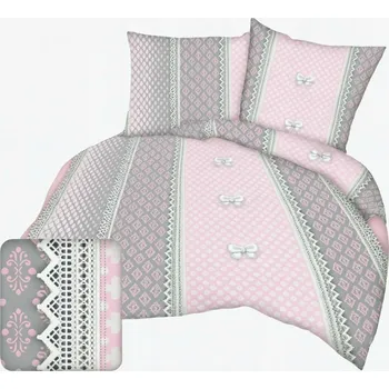 Povlak na dekorativní polštářek Povlak na polštář na spaní Karo 60 x 50 cm