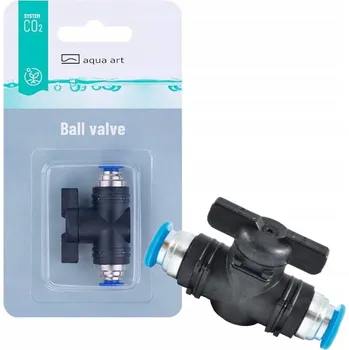 Ventil Aqua Art Kulový ventil pro hadičku 4/6mm - Vzduchování CO2