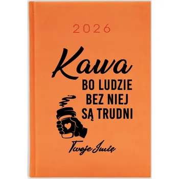 Kalendář Knižkový kalendář 2026 A5 oranžový