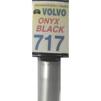 VOLVO 717 ONYX BLACK Opravná tužka na lak auta pro opravu škrábanců 10 ml ARASYSTEM