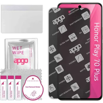 Pouzdro na mobilní telefon Sklo MATNÉ pro Honor Play 70 Plus, alternativa tvrzeného skla