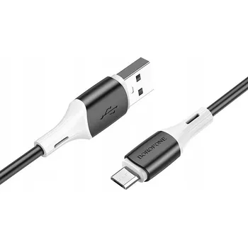 Datový kabel Kabel Borofone USB - microUSB typ B 1 m černý