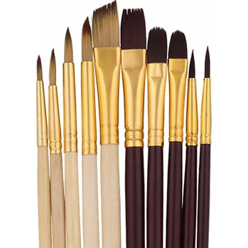 Umělecký štětec Sada Štětců syntetických Van Bleiswijck Mix 10 kusů