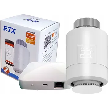 Hlavice pro radiátor Termostatická Hlavice + ZigBee brána LAN TUYA SET1