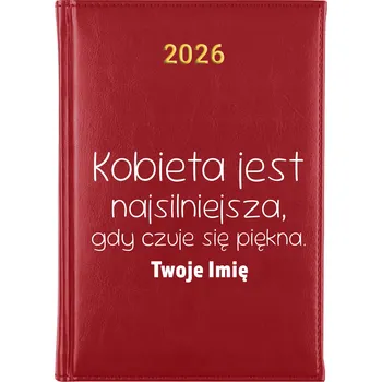 Kalendář Knižní kalendář 2026 A5 červený