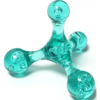 Masáž Masážní pomůcka 4 koule na záda a nohy | masážní pomůcka, masérský nástroj - Zelený