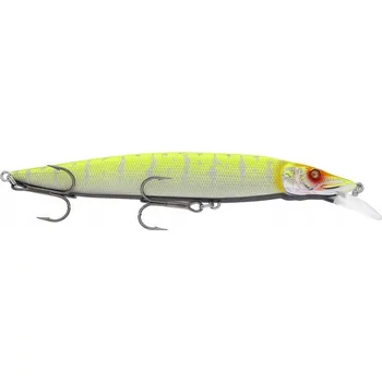 Umělá nástraha ADUSTA JERK SPIKER 155mm 28g ŽLUTÝ CHARTREUSE TYGR BB - Wobler