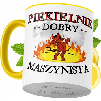 Hrnek Polidraw Hrnek Polidraw pro strojvedoucího keramika 330 ml