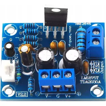 Bezpečnostní kamera LM1875T Mono Zesilovač Jednokanálový Modul PCB 20 W