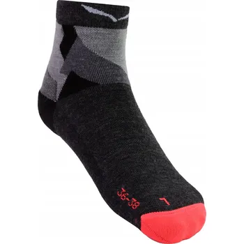 Pánské ponožky Kotníkové Ponožky Salewa černé, vel. 39-41