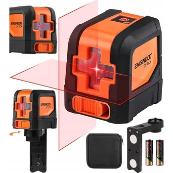 Měřící laser Křížový laser s vodováhou, 15M, červený, samonivelační