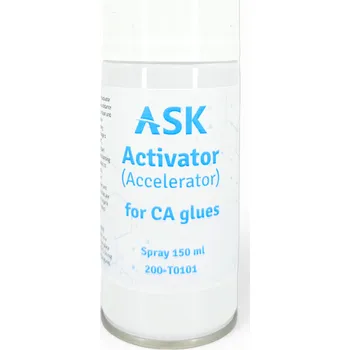 Průmyslové lepidlo Aktivátor pro CA (vteřinová) lepidla - spray 150ml - ASK