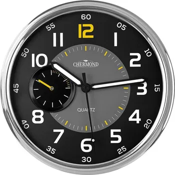 Hodiny Nástěnné hodiny Chermond černé 32,5 cm