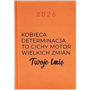 Kalendář Knižkový kalendář 2026 A5 oranžový