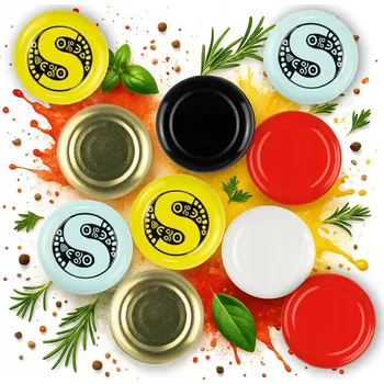 Láhev 50x WIECZKO FI 33 Šroubovací Víčko na láhev s džusem 330 ml Šroubovací Víčko na džus