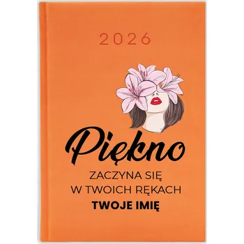 Kalendář Knižkový kalendář 2026 A5 oranžový