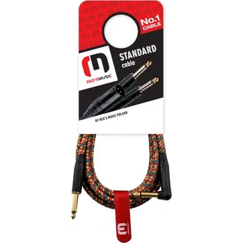 Audio kabel Kabel jack 6,3 mm - jack 6,3 mm Red's music 5 m