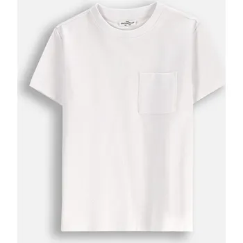 Chlapecké tričko Chlapecké bílé tričko na tělocvik 122 Coccodrillo XCX