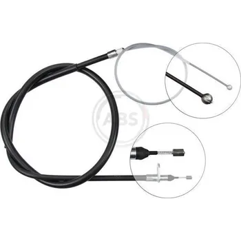 Lanko parkovací brzdy Tažné lanko, parkovací brzda A.B.S. K17217