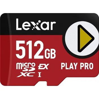 Paměťová karta microSDXC PLAY PRO 512GB Express 7 LEXAR