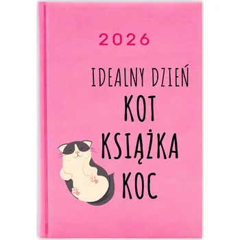 Kalendář Knižkový kalendář 2026 A5 růžový