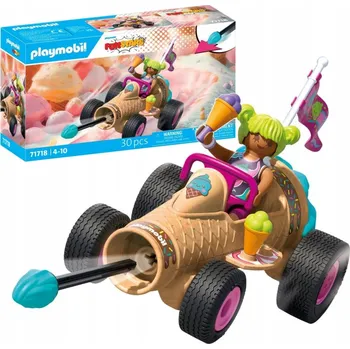 Stavebnice Playmobil Playmobil 71718 Závodní: Zmrzlinárna