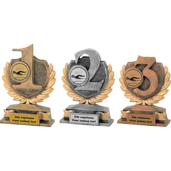 VIZINGR Plavání keramické trofeje FG151-3-15