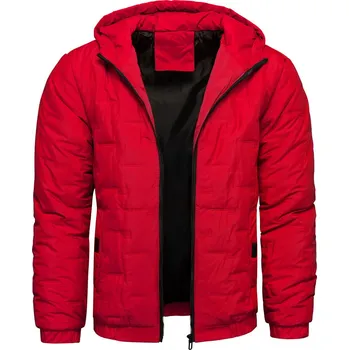 Pánské kraťasy Recea Pánská zimní bunda Carnweste červená S