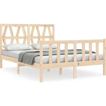 Postel Jednolůžková dřevěná postel 120x200, vícebarevná