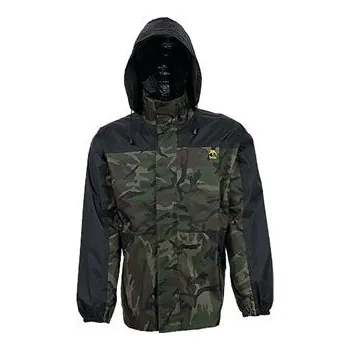 Rybářské oblečení Behr nepromokavá bunda Rain Jacket Camou Velikost: vel. XL (8612540)