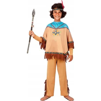 Karnevalový kostým Kostým Indián EuroCarnavales, velikost 104