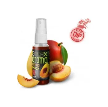 Návnadové aroma Delphin Dipovací sprej Delphin AromaX 30ml /Mango-Broskev/červená