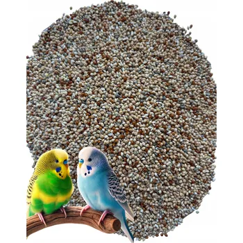 Krmivo pro ptáka Krmivo pro papoušky proso mix tři 14 kg proso zelené žluté červené