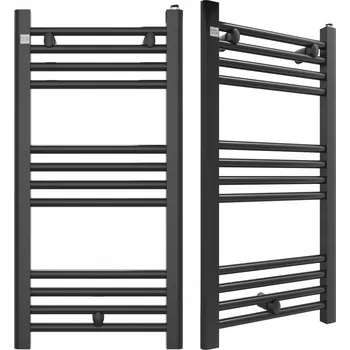 Radiátor Koupelnový radiátor vodní Granitan 311 W 400 x 800 mm černý