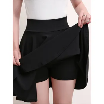 Dámská sukně Dámská sukně s kraťasy "skort" (SKLAD) Barva: Černá, Velikost: 4XL