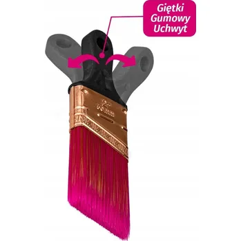 Vrták Blue Dolphin Štětec Ninja plochý rovný 5 cm