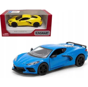 autíčko Kovový model auta Kinsmart Corvette, měřítko 1:36