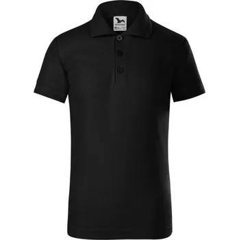 Pique Polo polokošile dětská 158 cm/12 let černá
